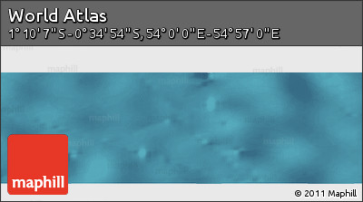 Satellite Panoramic Map of the Area around 0° 52' 31" S, 54° 28' 30" E