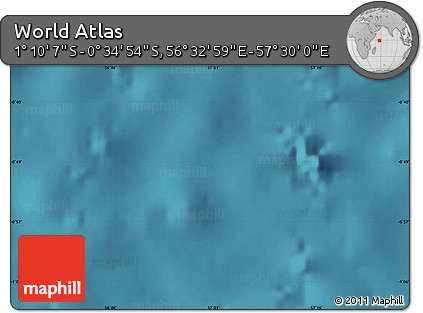 Satellite Map of the Area around 0° 52' 31" S, 57° 1' 29" E