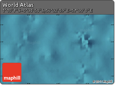 Satellite Map of the Area around 0° 52' 31" S, 57° 1' 29" E