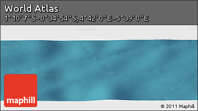 Satellite Panoramic Map of the Area around 0° 52' 31" S, 5° 10' 30" E
