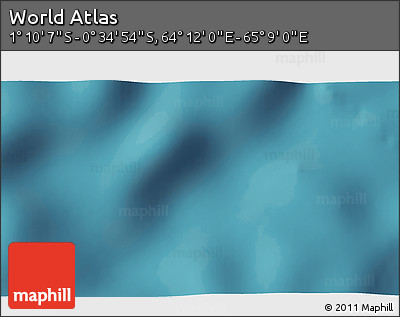 Satellite 3D Map of the Area around 0° 52' 31" S, 64° 40' 30" E