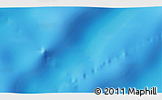 Physical 3D Map of the area around 0° 52' 31" S, 65° 31' 30" E