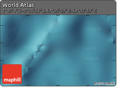 Satellite Map of the Area around 0° 52' 31" S, 68° 4' 29" E