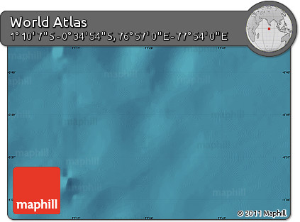 Satellite Map of the Area around 0° 52' 31" S, 77° 25' 30" E