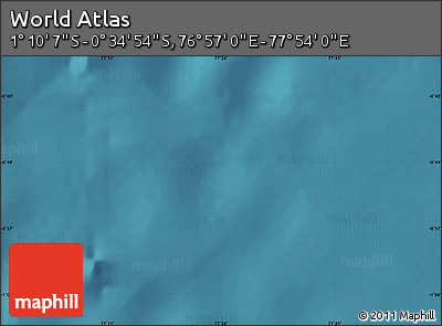 Satellite Map of the Area around 0° 52' 31" S, 77° 25' 30" E