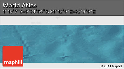 Satellite Panoramic Map of the Area around 0° 52' 31" S, 81° 40' 30" E