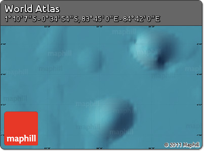 Satellite Map of the Area around 0° 52' 31" S, 84° 13' 29" E