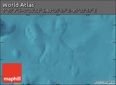 Satellite Map of the Area around 0° 52' 31" S, 85° 4' 29" E