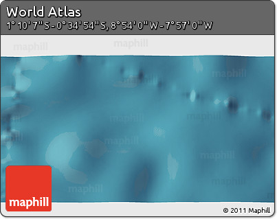 Satellite 3D Map of the Area around 0° 52' 31" S, 8° 25' 30" W