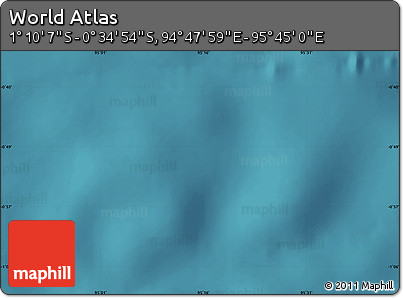 Satellite Map of the Area around 0° 52' 31" S, 95° 16' 30" E