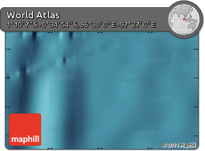Satellite Map of the Area around 0° 52' 31" S, 96° 58' 29" E