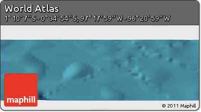 Satellite Panoramic Map of the Area around 0° 52' 31" S, 96° 49' 29" W