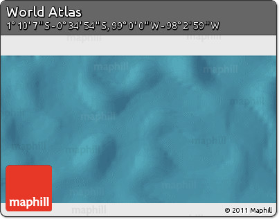 Satellite 3D Map of the Area around 0° 52' 31" S, 98° 31' 30" W