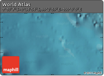 Satellite Map of the Area around 0° 52' 31" S, 99° 31' 30" E