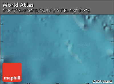 Satellite Map of the Area around 0° 52' 31" S, 99° 31' 30" E