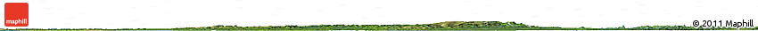 Satellite Horizon Map of the Area around 0° 52' 31" S, 9° 25' 30" E