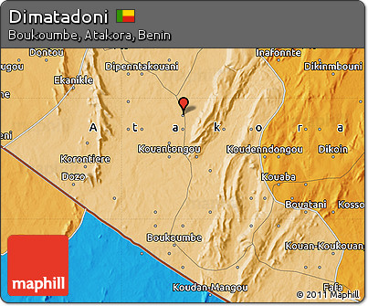 Political Map of Dimatadoni