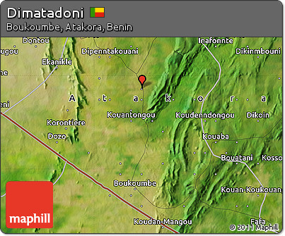 Satellite Map of Dimatadoni