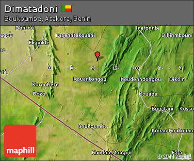 Satellite Map of Dimatadoni