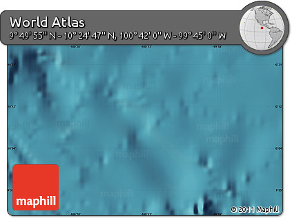 Satellite Map of the Area around 10° 7' 21" N, 100° 13' 29" W
