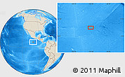 Shaded Relief Location Map of the area around 10° 7' 21" N, 101° 4' 29" W