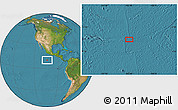Satellite Location Map of the area around 10° 7' 21" N, 103° 37' 30" W