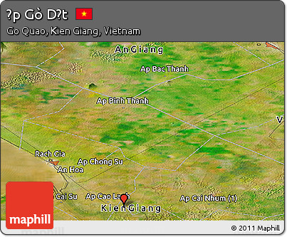 Satellite Panoramic Map of Ấp Gò Dất
