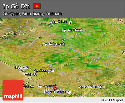 Satellite Panoramic Map of Ấp Gò Dất