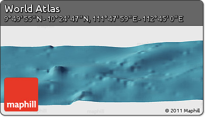 Satellite Panoramic Map of the Area around 10° 7' 21" N, 112° 16' 30" E