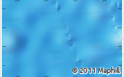 Physical Map of the area around 10° 7' 21" N, 112° 7' 30" W