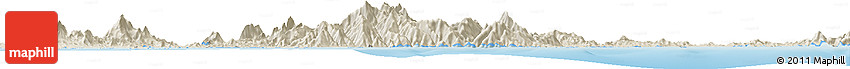 Shaded Relief Horizon Map of Marapinas