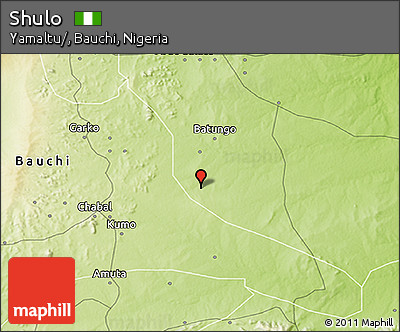 Physical 3D Map of Shulo