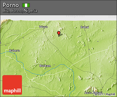 Physical 3D Map of Porno