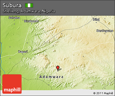 Physical 3D Map of Subura