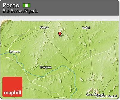 Physical 3D Map of Porno
