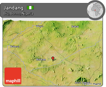Satellite 3D Map of Jandang