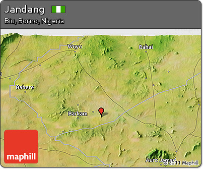 Satellite 3D Map of Jandang