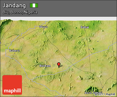 Satellite 3D Map of Jandang