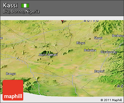 Satellite Panoramic Map of Kassi