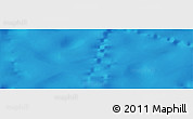 Shaded Relief Panoramic Map of the area around 10° 7' 21" N, 123° 10' 30" W