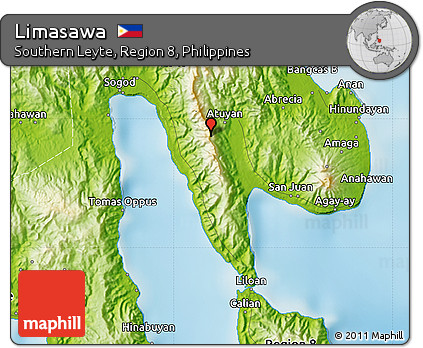 Physical Map of Limasawa