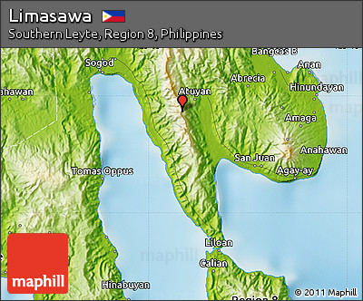 Physical Map of Limasawa