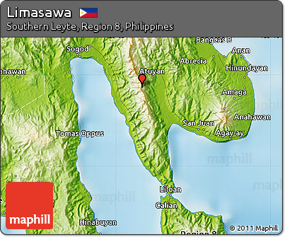 Physical Map of Limasawa