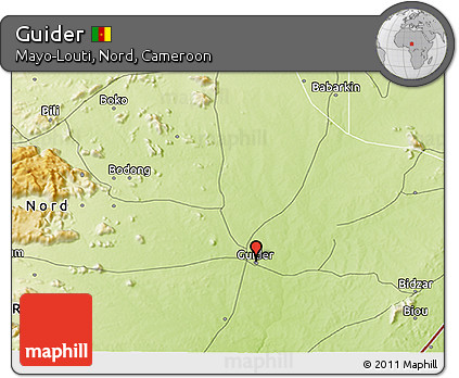 Physical 3D Map of Guider