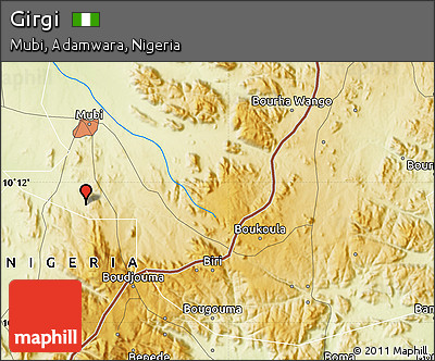 Physical Map of Girgi