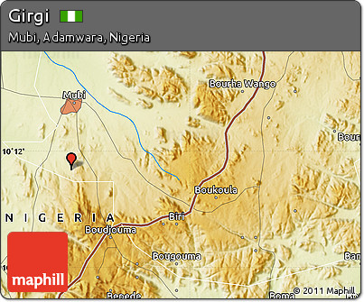 Physical Map of Girgi