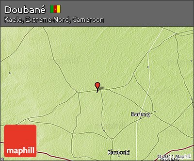Physical 3D Map of Doubané