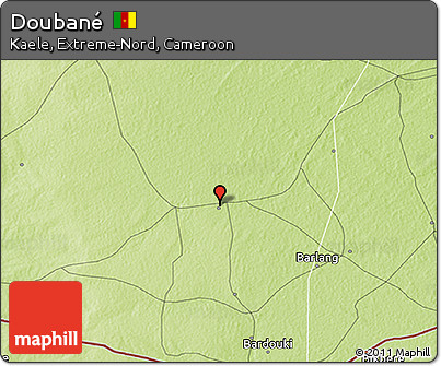 Physical 3D Map of Doubané