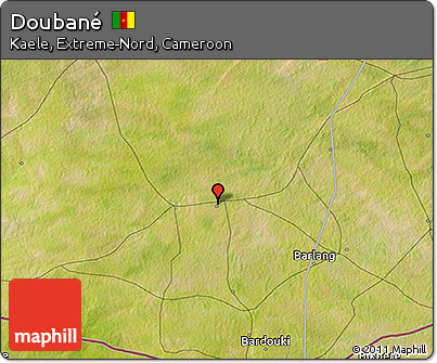 Satellite 3D Map of Doubané