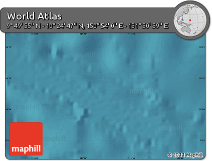 Satellite Map of the Area around 10°&nbsp;7'&nbsp;21"&nbsp;N,&nbsp;151°&nbsp;22'&nbsp;30"&nbsp;E